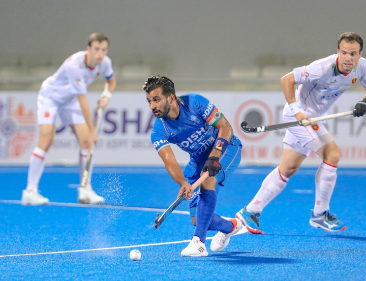 Sports Trumpet Interaction With Indian Men’s Hockey Team Captain 